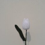 Handmade Crochet Tulip Flowers