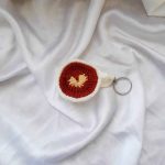 Crochet Cup Keychain