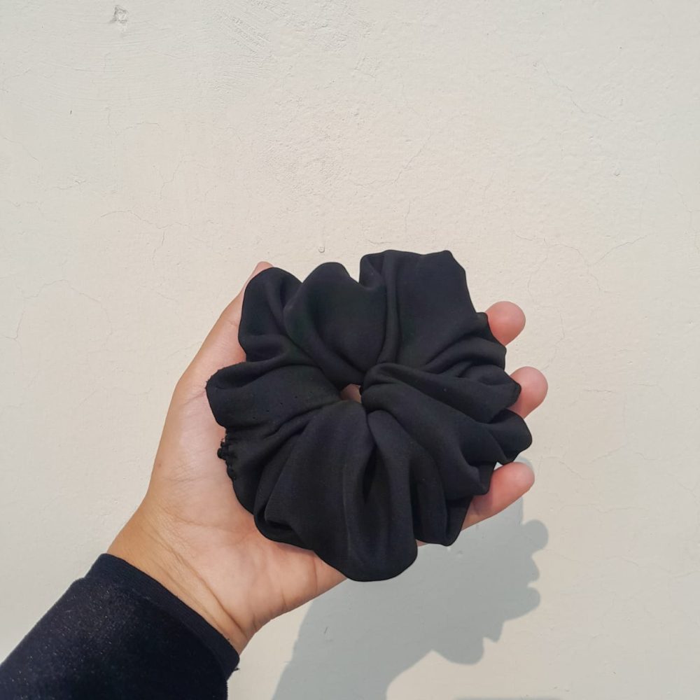 Black scrunchie