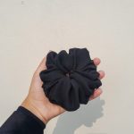 Black scrunchie