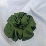Green scrunchie
